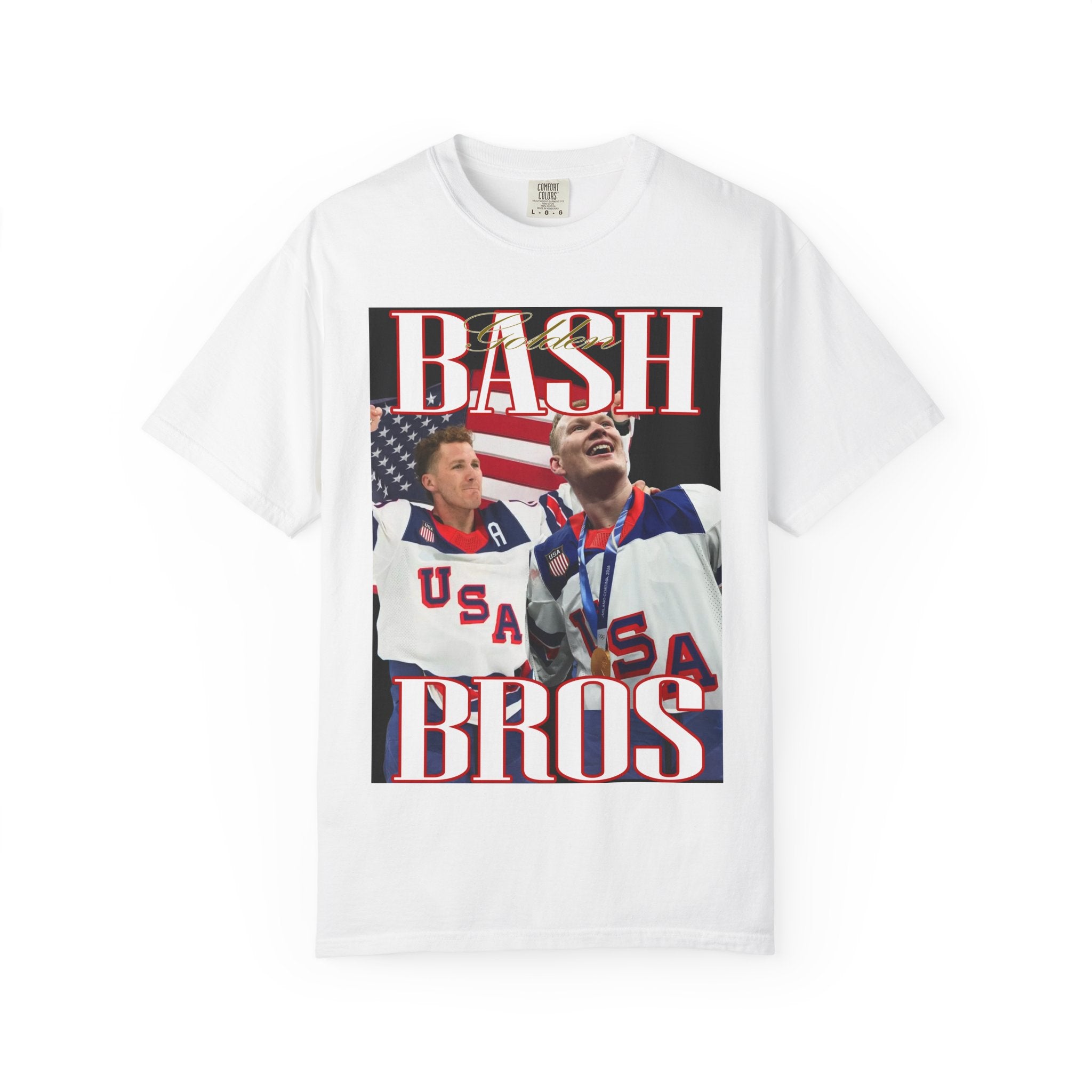 Golden Bash Bros — Vintage Style Comfort Colors T-shirt