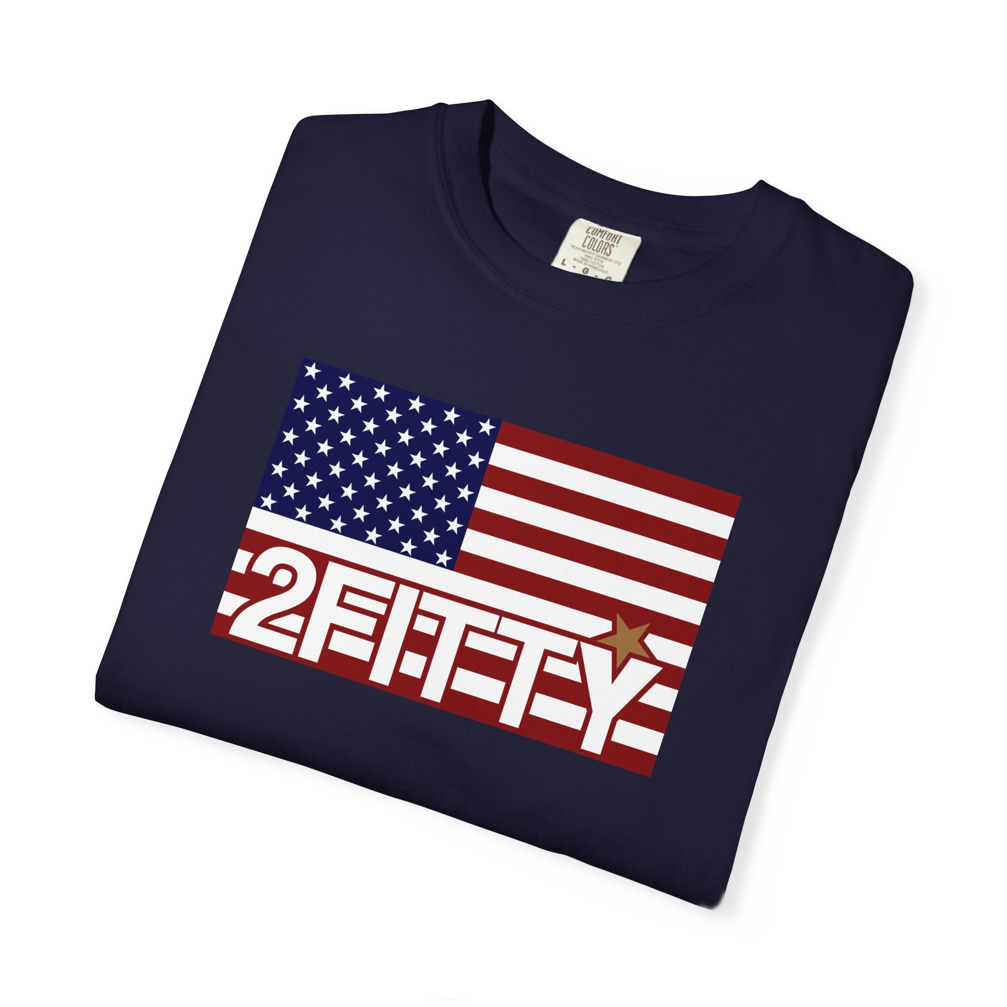 2FITTY American Flag T-Shirt — Patriotic 2FITTY Logo Tee