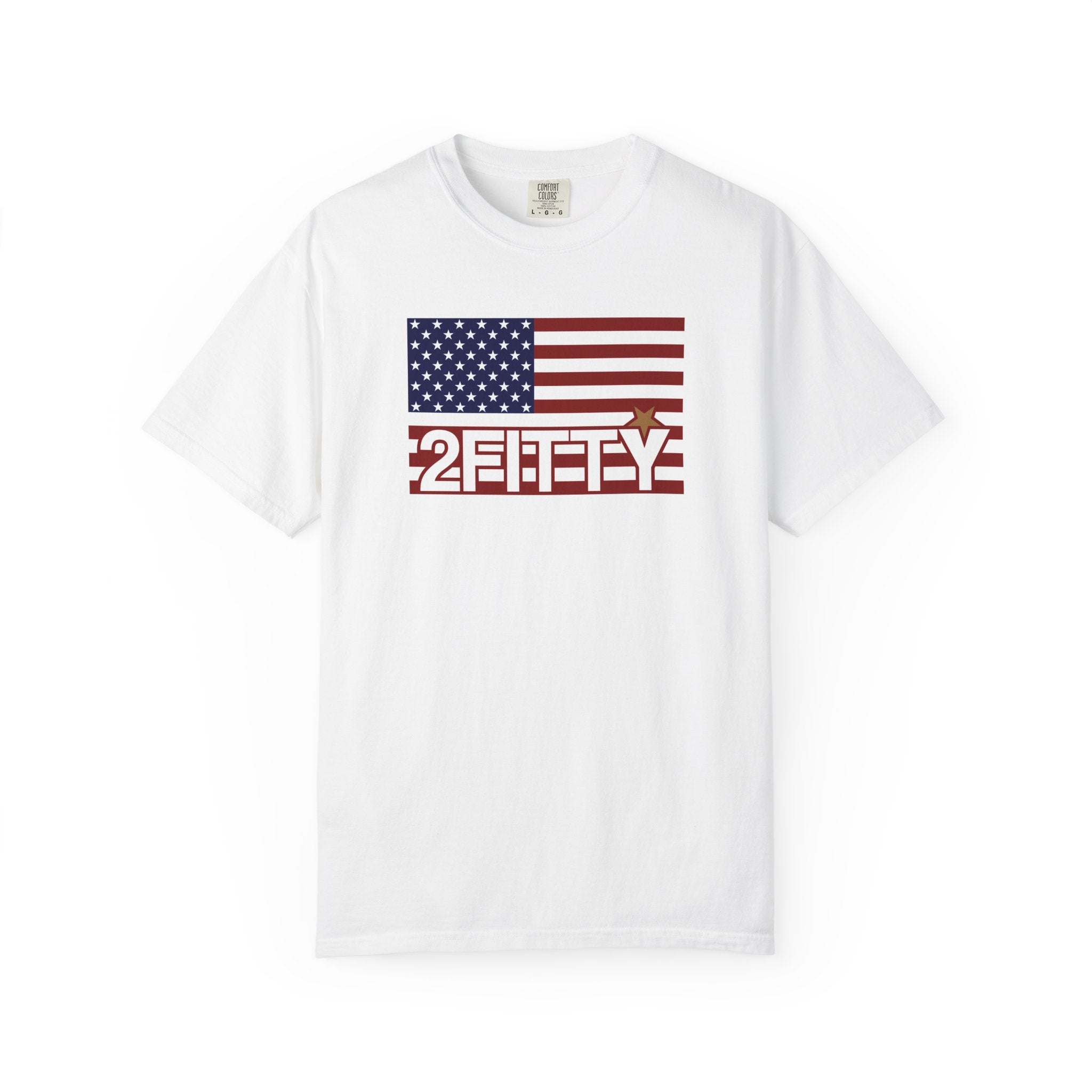 2FITTY American Flag T-Shirt — Patriotic 2FITTY Logo Tee