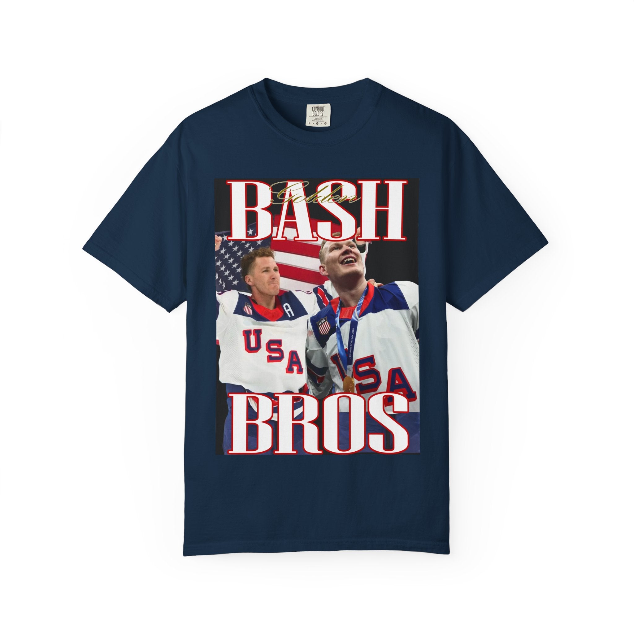 Golden Bash Bros — Vintage Style Comfort Colors T-shirt