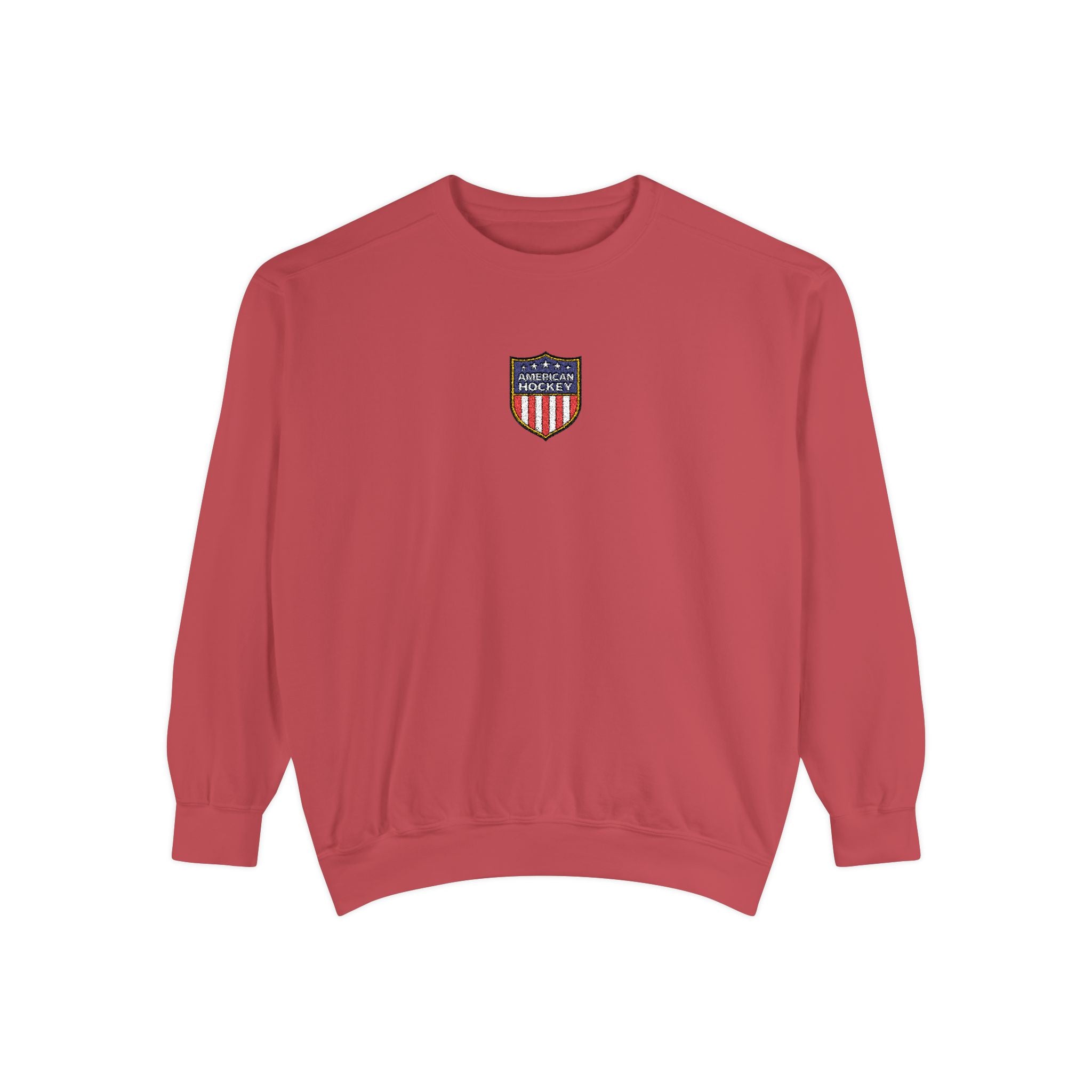 American Hockey — Embroidered Crewneck Sweatshirt