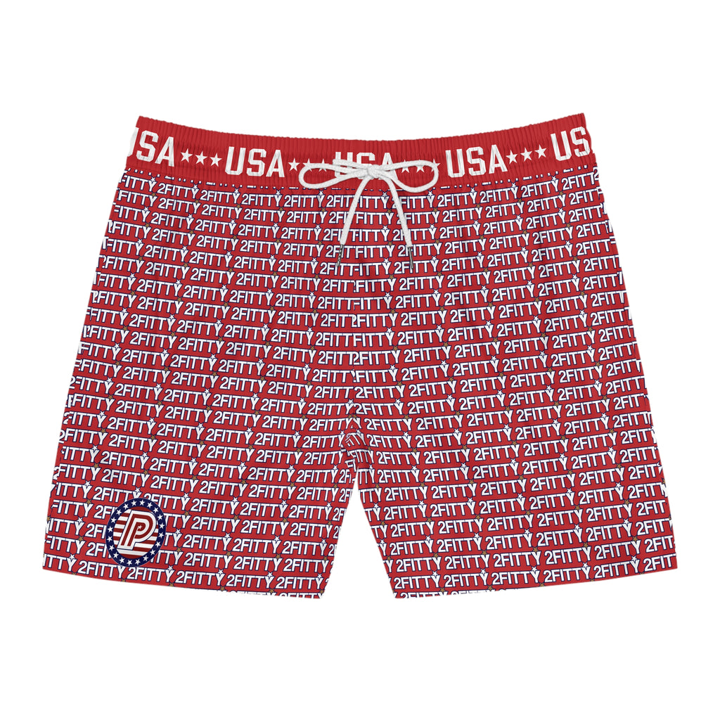 2FITTY USA Swim Trunks