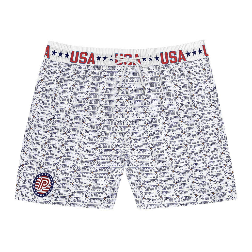 2FITTY USA Swim Trunks