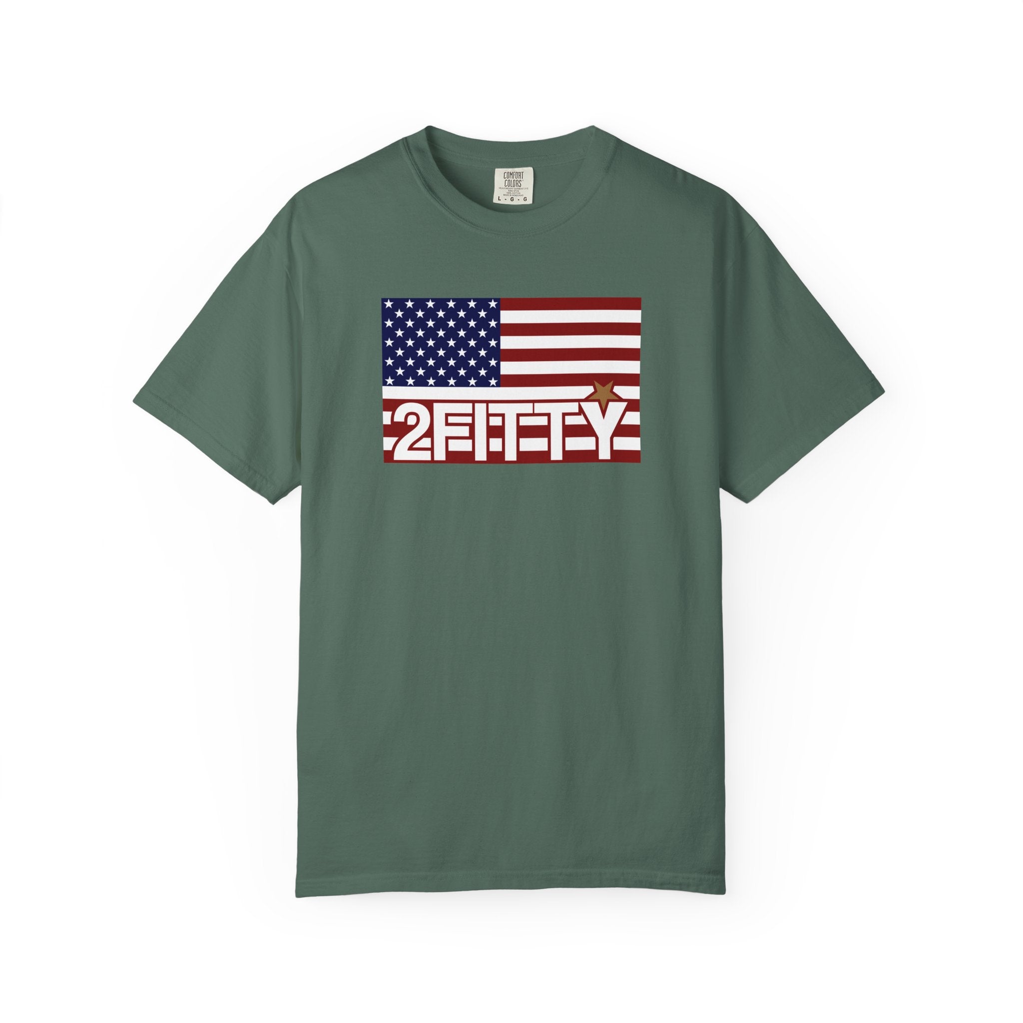 2FITTY American Flag T-Shirt — Patriotic 2FITTY Logo Tee