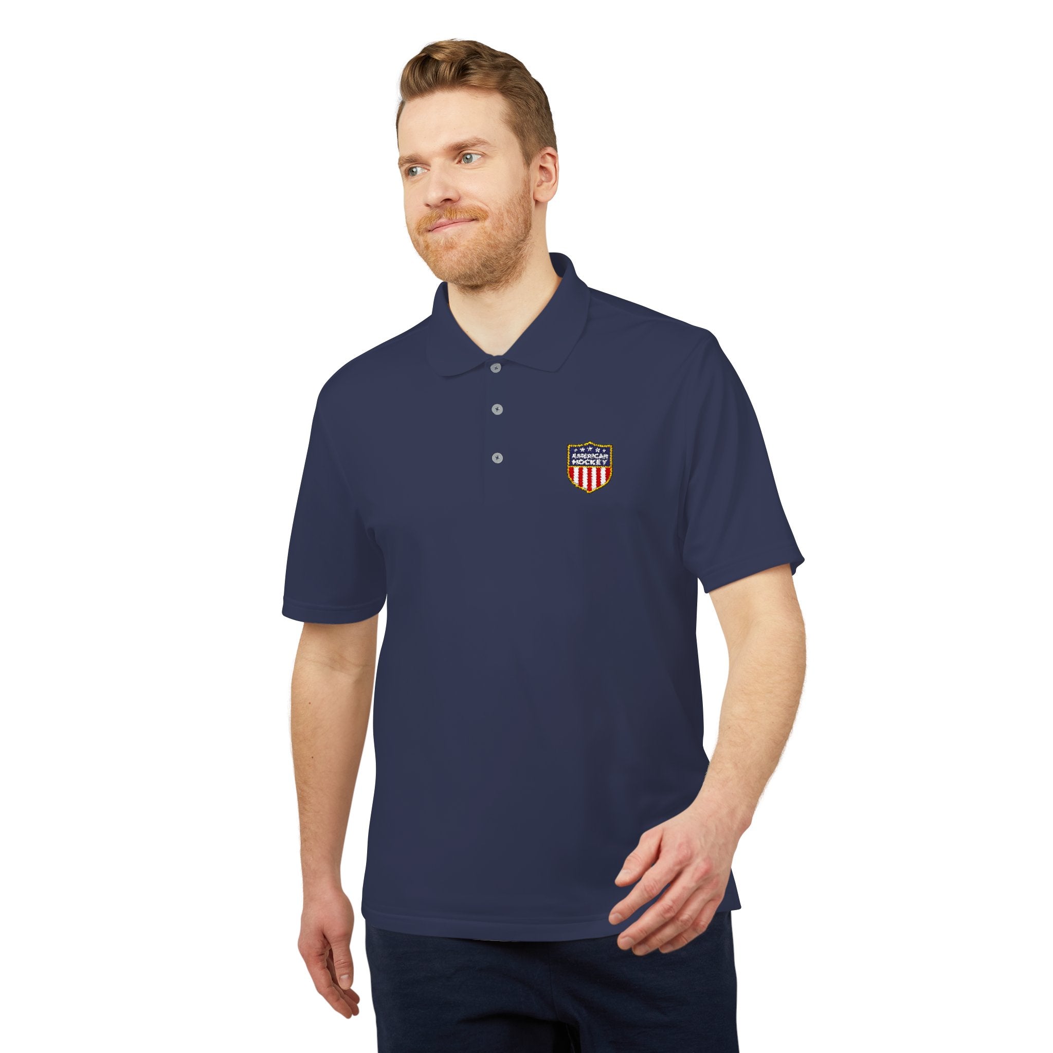 American Hockey - Embroidered Golf Polo