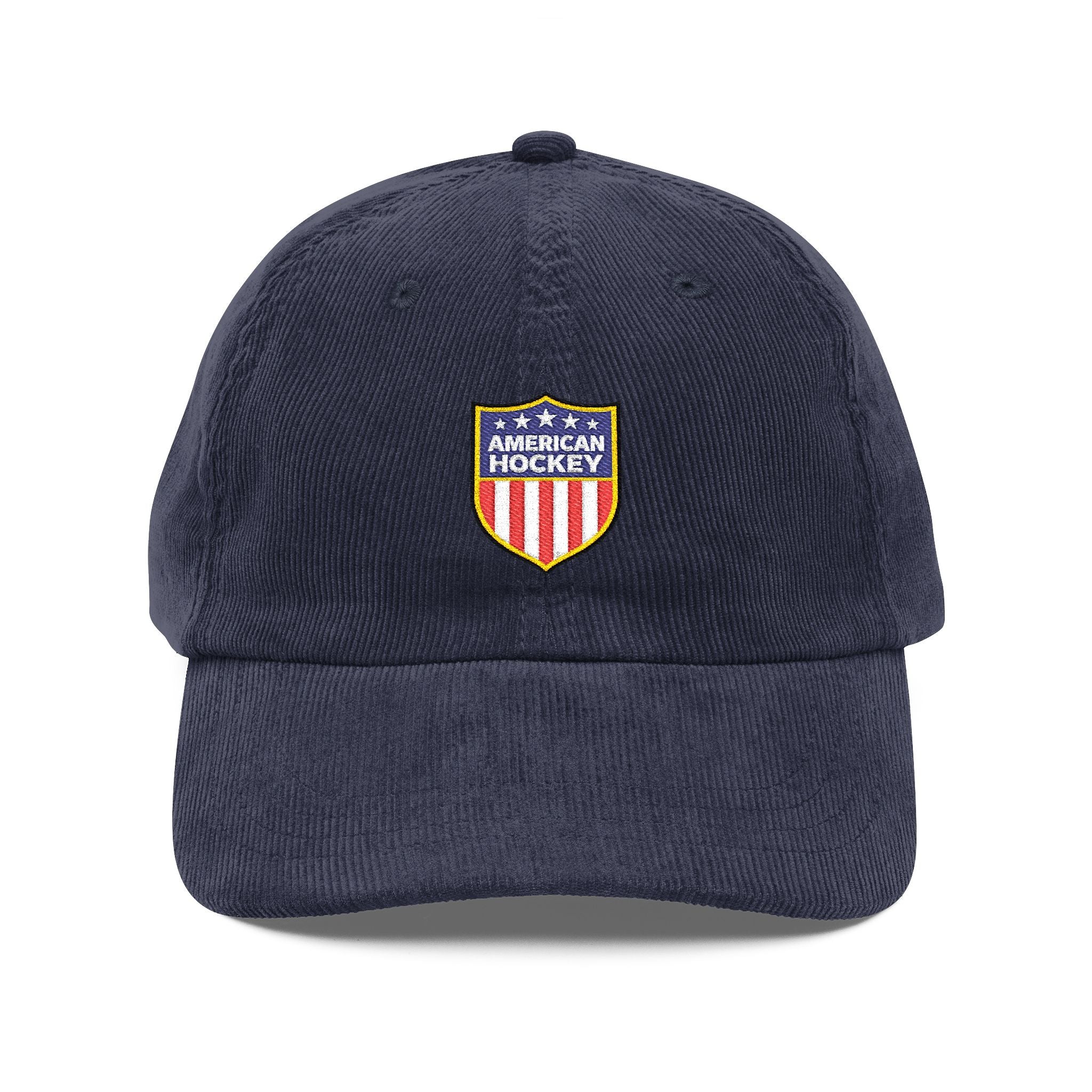 American Hockey - Embroidered Corduroy Hat
